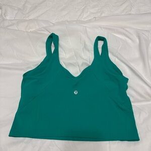 Lululemon Athletica green/ teal Performance Tank Top